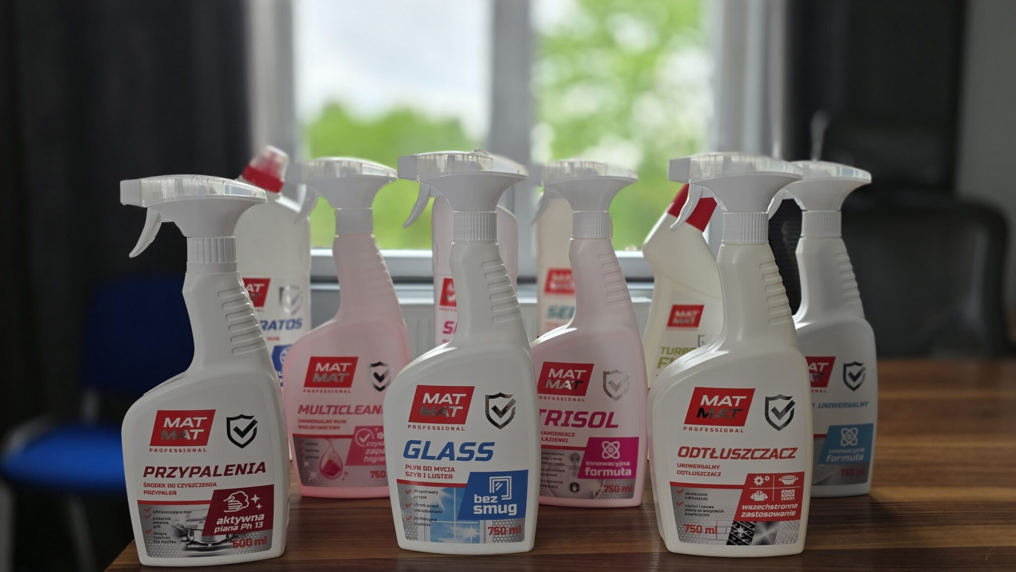 Produkty MATMAT - środki czystości